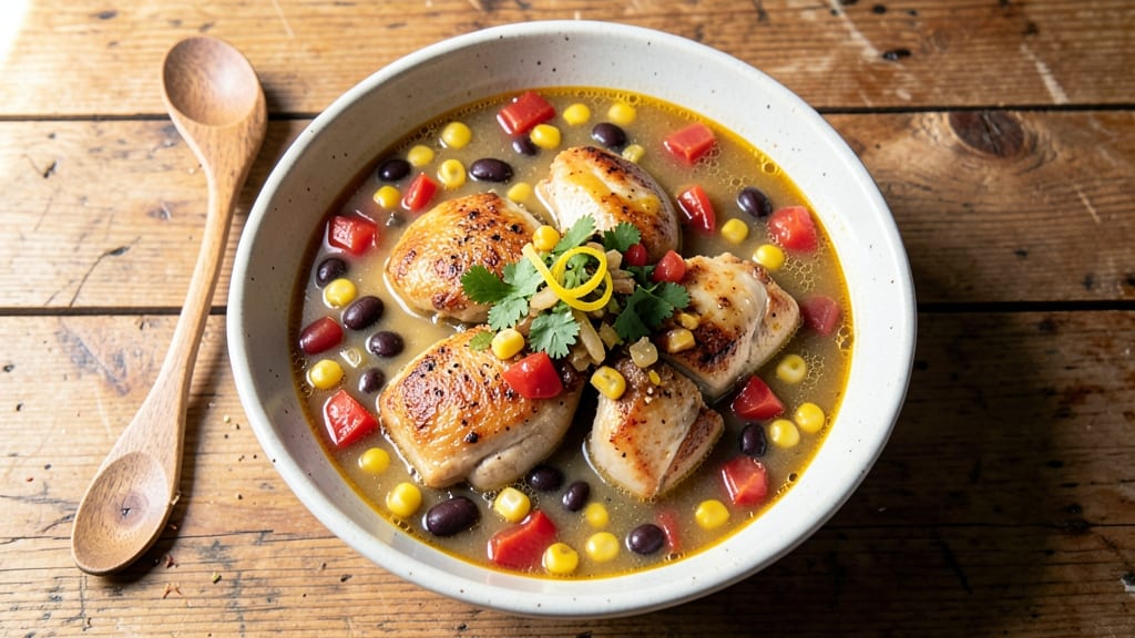 Barefoot Contessa's Mexican Chicken Soup Recipe: Cumin-Kissed Tortilla Topping Magic