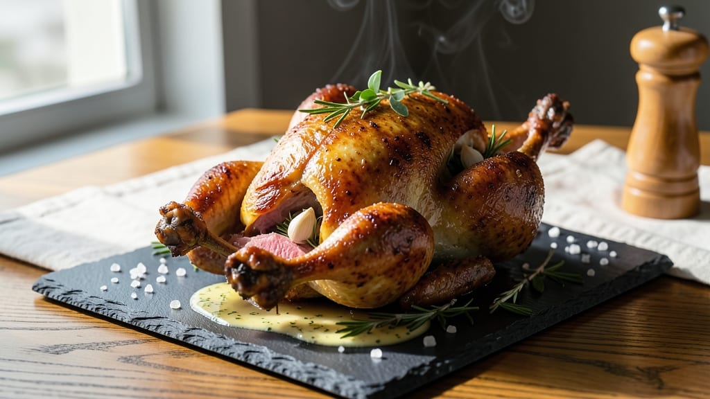 5-Star Roasted Chicken Recipe: Golden Crisp Skin and Juicy Centers