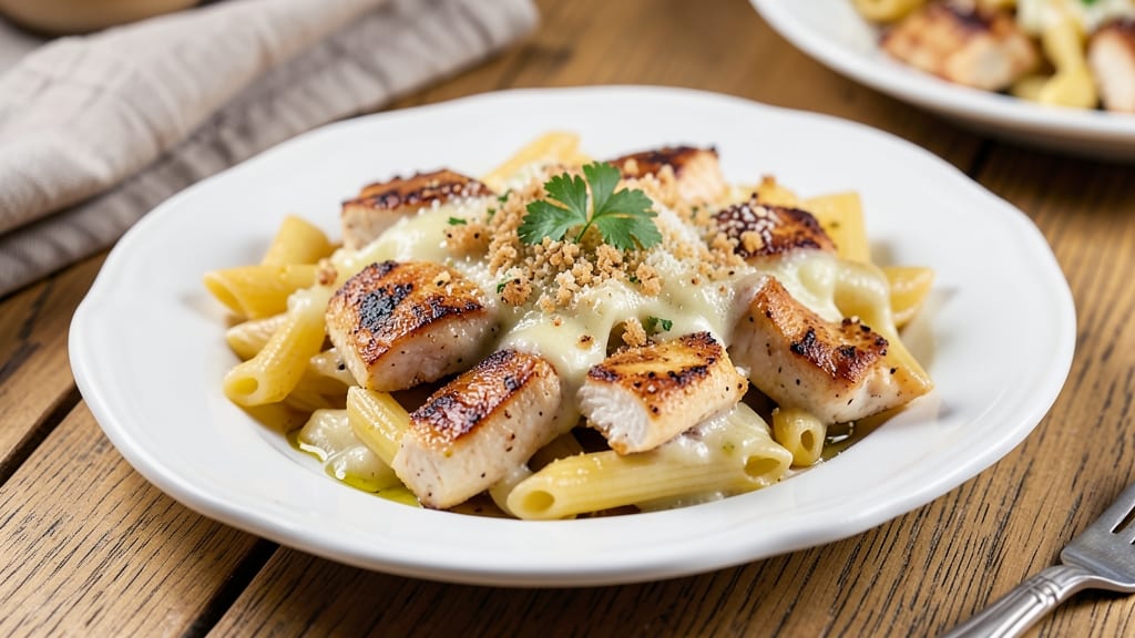 Applebee's Three Cheese Chicken Penne Copycat Recipe: Triple-Crusted Crunch With Melty Centers