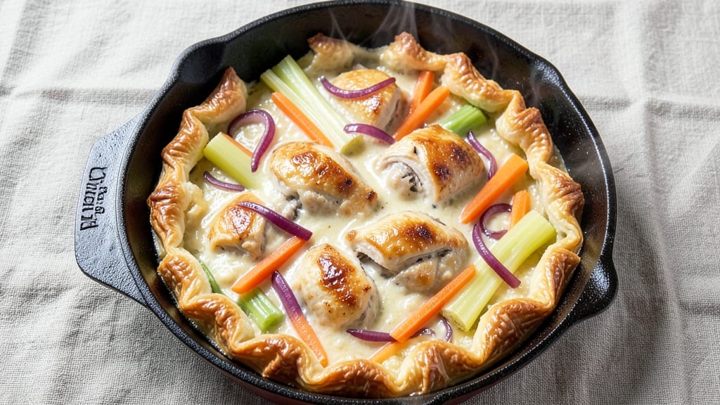 America's Test Kitchen Cast Iron Chicken Pot Pie Recipe: Dumpling-Crusted Crunch With Juicy Filling