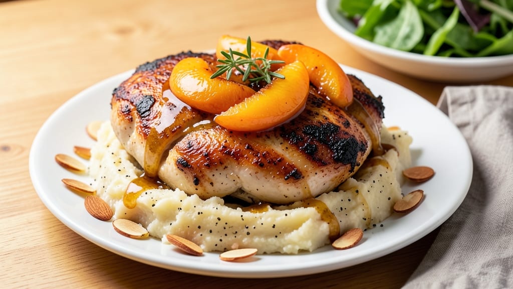Baked Chicken With Canned Peaches Recipe: Sweet-Tart Crisp-Top Masterpiece