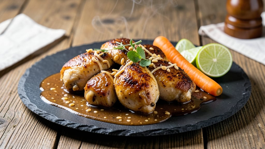 Baked Peanut Butter Chicken Recipe: Sticky-Sweet Glaze and Crispy Edges