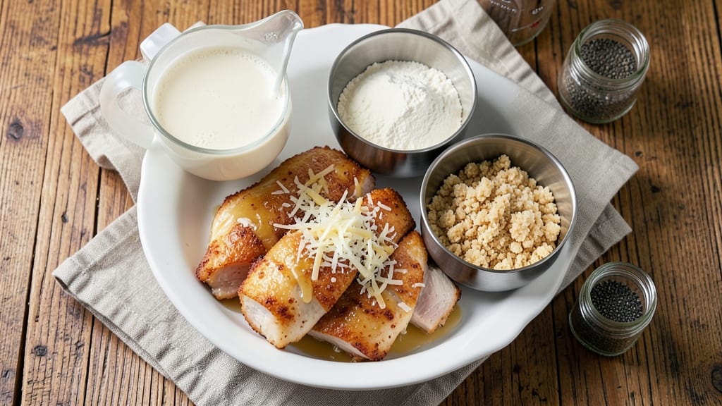 Air Fryer Fried Chicken Recipe Ingredients: Crispy Parmesan-Crusted Bites in 15 Minutes