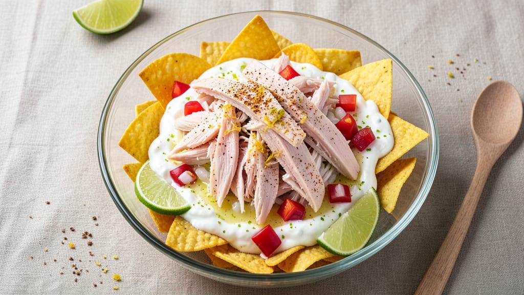 Applebee's Fiesta Lime Chicken Salad Recipe: Crunchy Tortilla Bites With Zesty Lime Vinaigrette