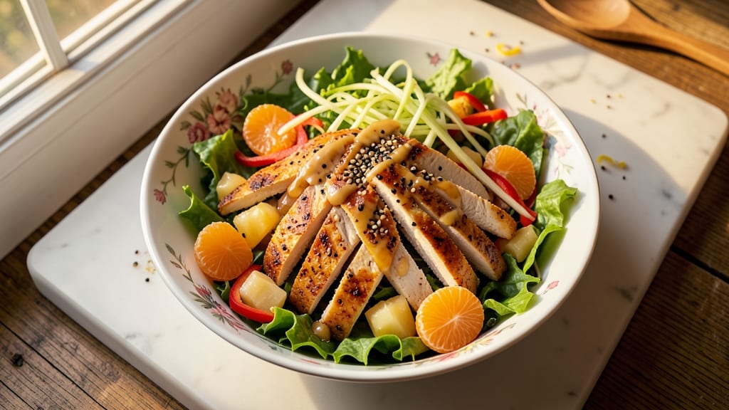 Applebee's Mandarin Chicken Salad Recipe: Crispy Chicken and Sweet Citrus Harmony