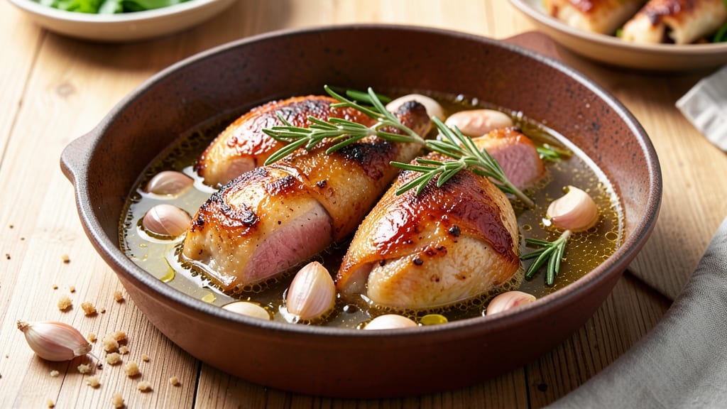 Baked Chicken in Broth Recipe: Slow-Simmered Tender Meat with Flavorful Stock