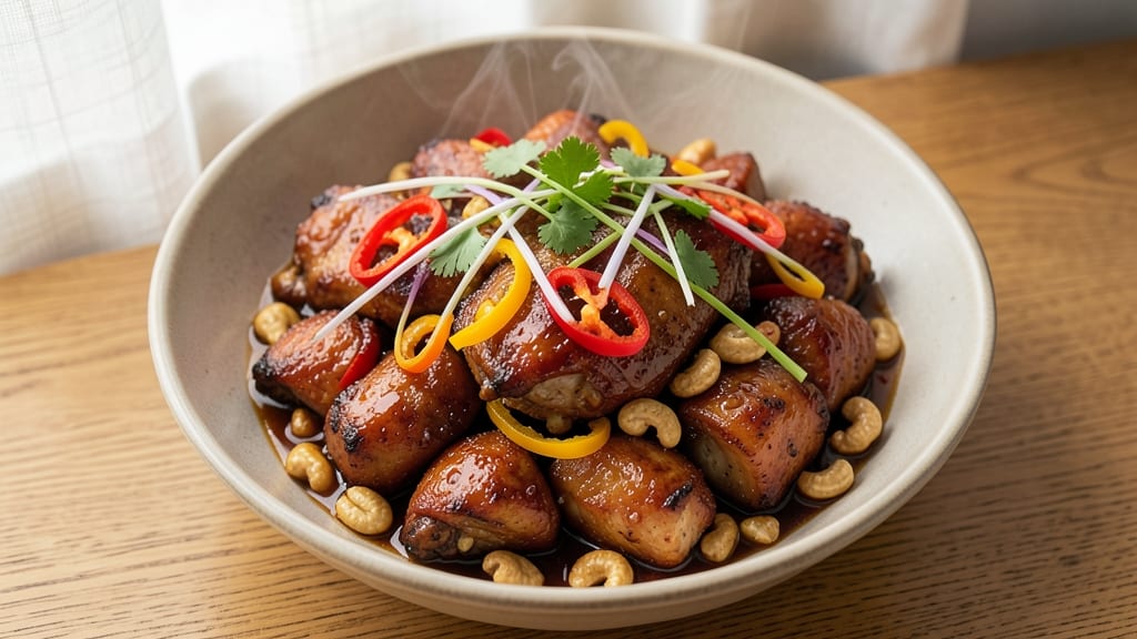 Baked Kung Pao Chicken Recipe: Crispy Bites with Spicy-Sweet Stir-Fry Magic