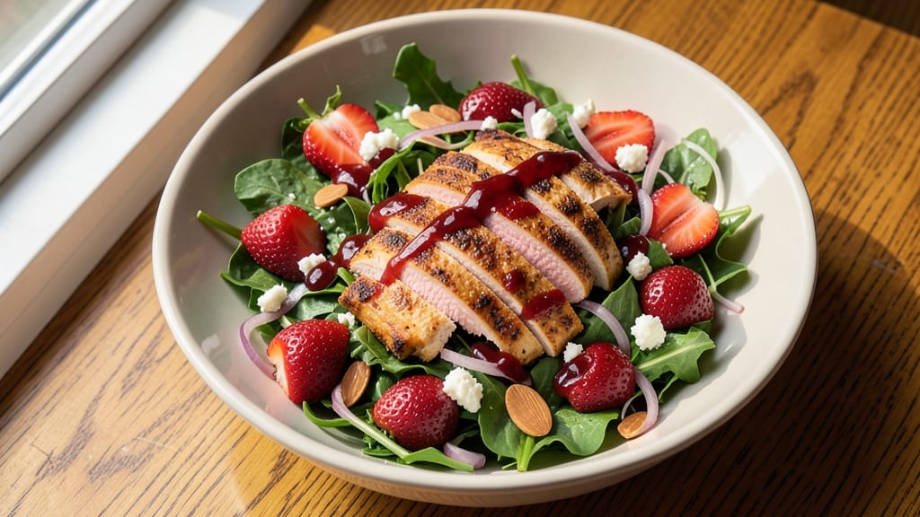 Applebee's Strawberry Balsamic Chicken Salad Recipe: Sweet-Tangy Dressing That Elevates Every Bite