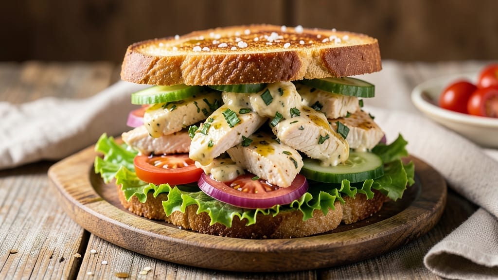 Basil Chicken Salad Sandwich Recipe: Herb-Packed Freshness in 10 Minutes