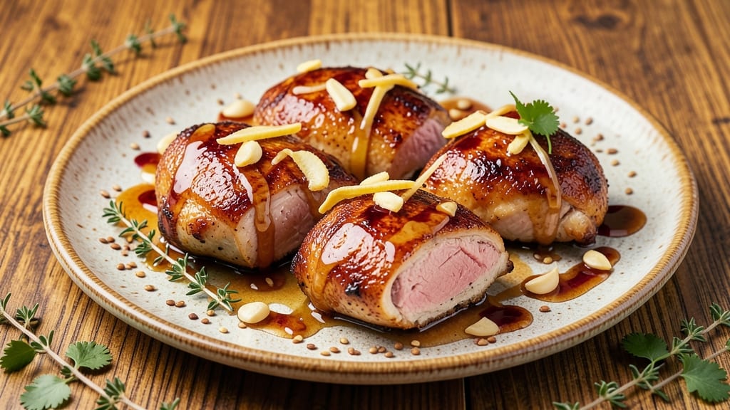 Baked Ginger Chicken Recipe: Spiced Crust Meets Juicy Centers