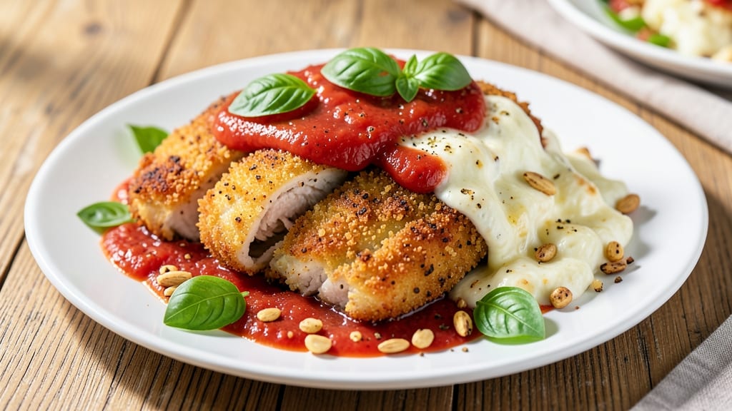 Baked Chicken Parmesan Recipe No Egg: Crispy Parmesan Crust With Juicy Centers
