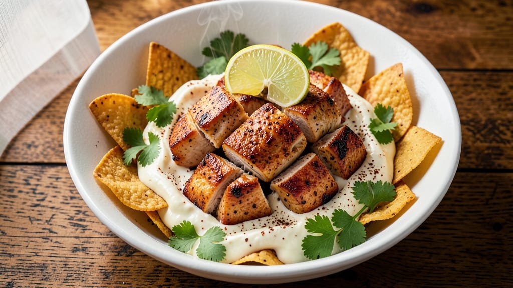 Applebee's Santa Fe Chicken Salad Recipe: Crispy Tortilla-Crusted Bites With Cooling Yogurt Dressing