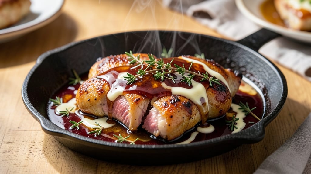 Baked Chicken Thigh Sauce Recipe: Honey-Mustard Pan Reduction Magic
