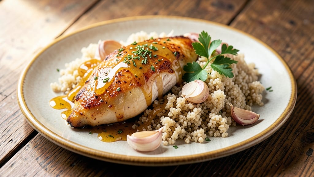Applebee's Lemon Chicken With Quinoa Recipe: Zesty Citrus and Herb-Bright One-Pan Meal
