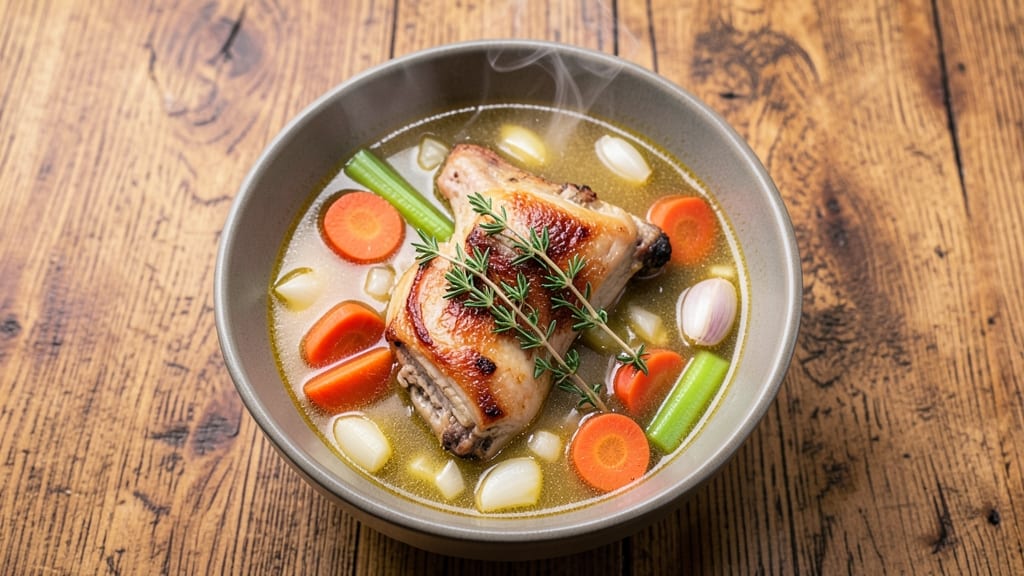 Basic Chicken Stock Soup Recipe: Homemade Richness in One Pot