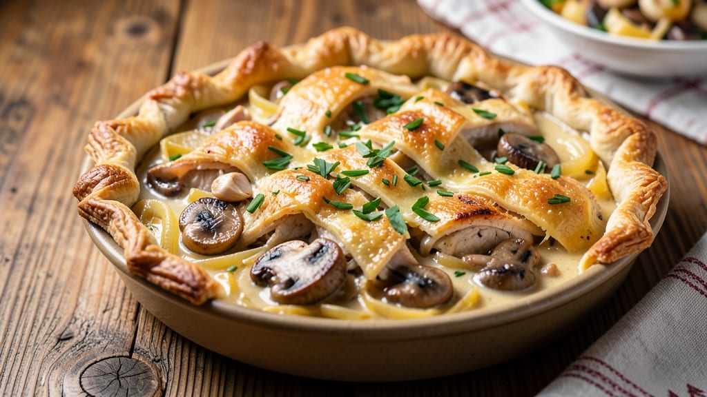 Baked-In Vermont Chicken Pot Pie Recipe: Herb-Infused Dumplings and Savory Mountain Comfort
