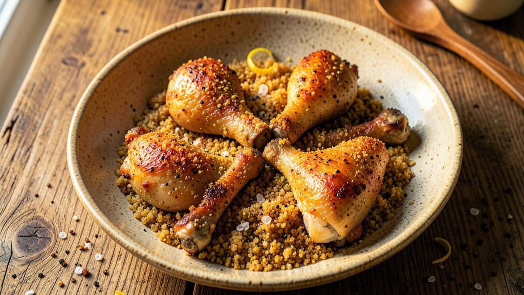 Baked Chicken Legs With Bread Crumbs Recipe: Triple-Crusted Crunch Without Deep Frying