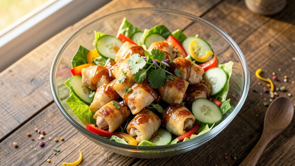 Applebee's Asian Chicken Salad Copycat Recipe: Crispy Wonton Crunch Meets Sweet Chili Tang