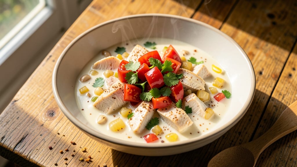 Amazing White Chicken Chili Recipe: Creamy Cumin and Lime Zing in One Pot