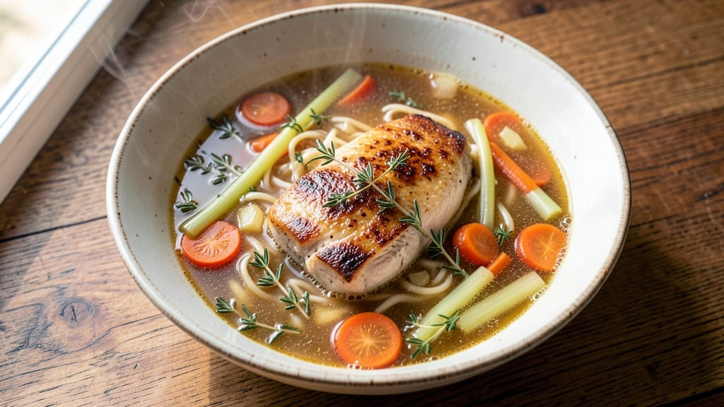 Babish Chicken Noodle Soup Recipe: Dumpling-Studded Comfort in One Pot