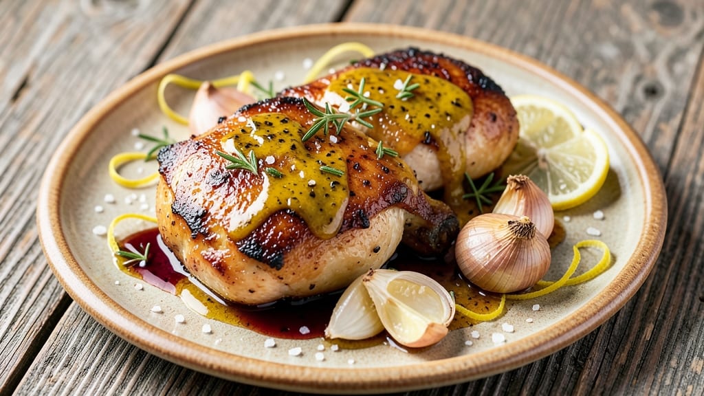 Barefoot Contessa's Tuscan Lemon Chicken Recipe: Herbed Garlic Pan Sauce Magic