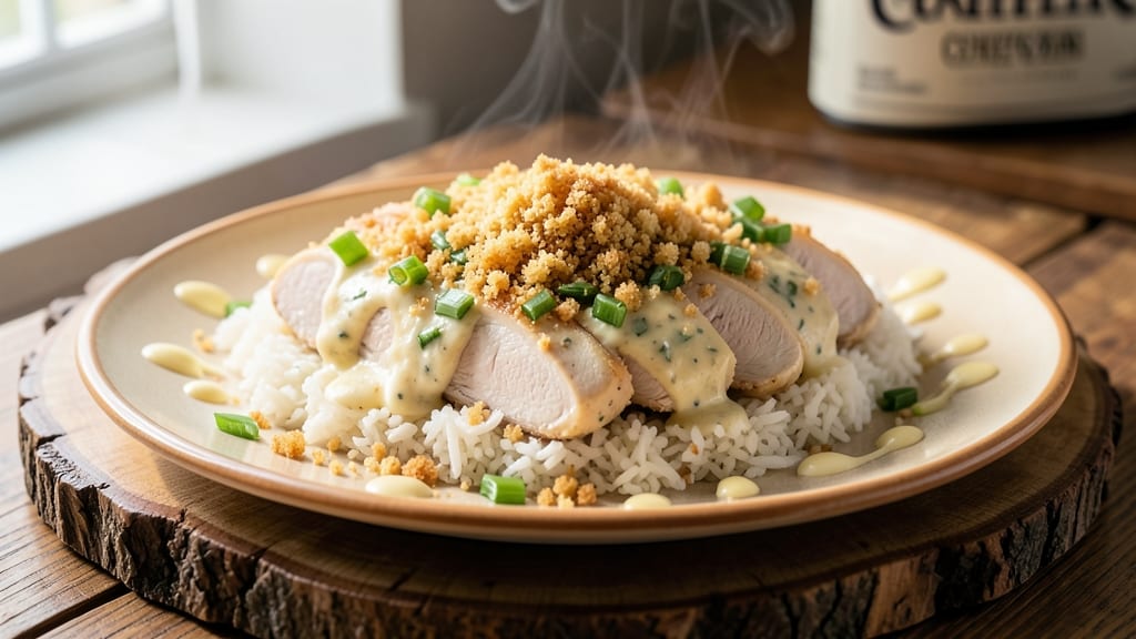 Campbell's Chicken Divan Recipe: Celery-Crusted Cream Cheese Cloud Magic
