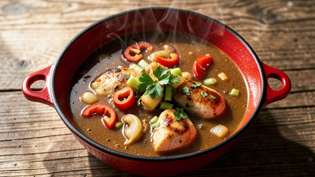 Campbell's Chicken Gumbo Soup Copycat Recipe: Smoky Roux-Kissed Depth in One Pot