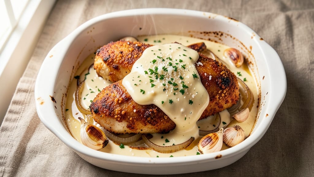 Campbell's Cream of Chicken Baked Chicken Recipe: Juicy Bites with Velvety Sauce