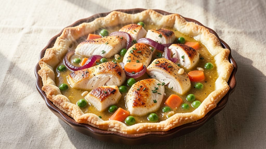 Campbell's Cream of Chicken Chicken Pot Pie Recipe: One-Pan Comfort With Flaky Crust