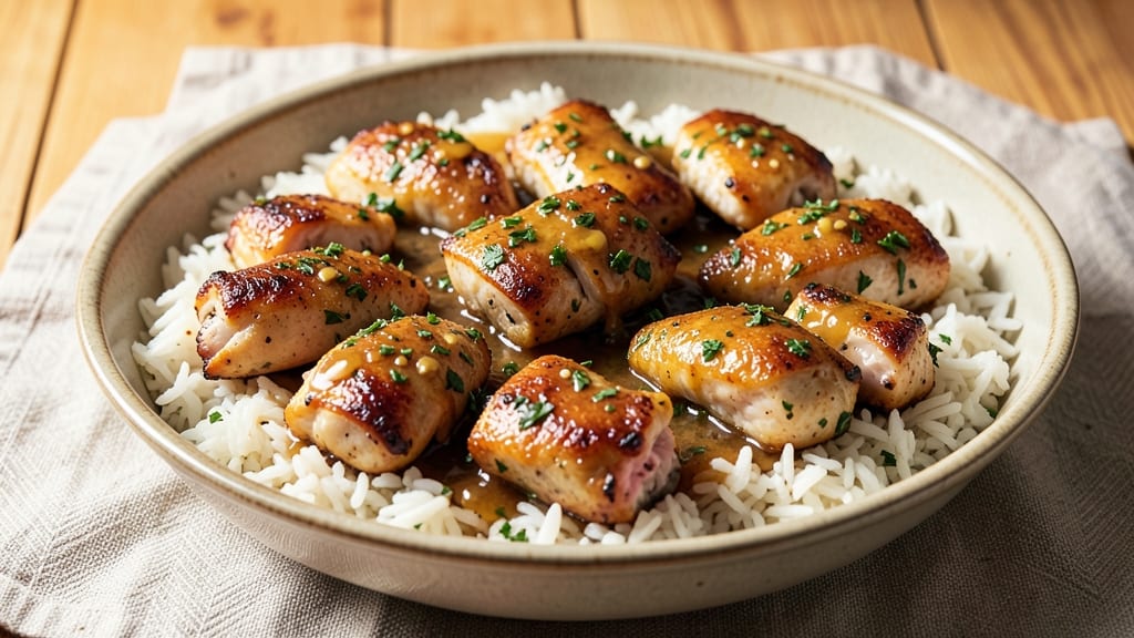 Campbell's Supper Bakes Herb Chicken With Rice Copycat Recipe: One-Pan Golden Crust and Savory Gravy