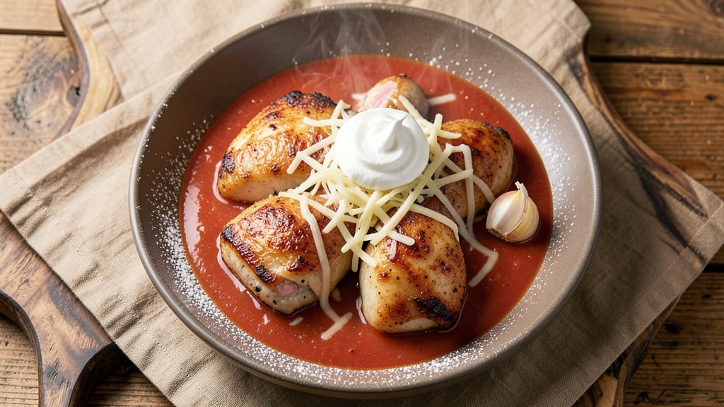 Campbell's Tomato Soup Chicken Recipe: One-Pot Creamy Comfort With Melty Cheese