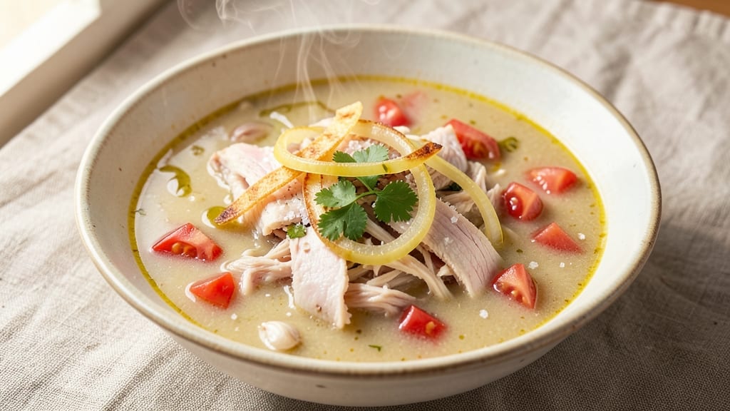 Barefoot Contessa Chicken Tortilla Soup Recipe: Crispy Tortilla Top, Creamy Tomato Base