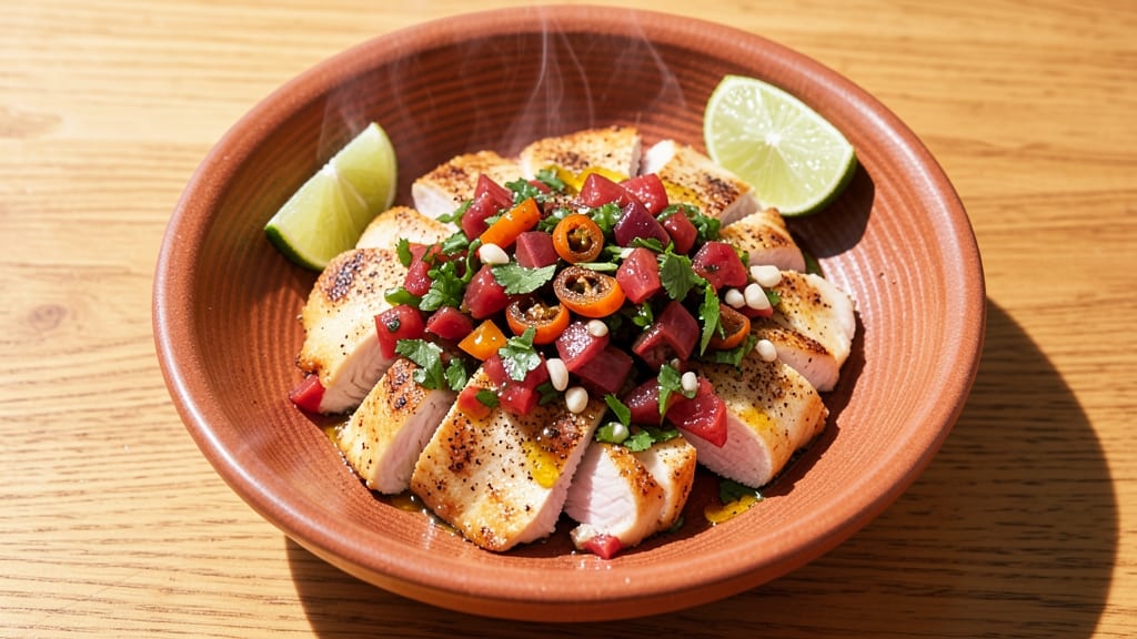 Chicken Breast with Salsa Recipe: Zesty Grilled Perfection in 25 Minutes