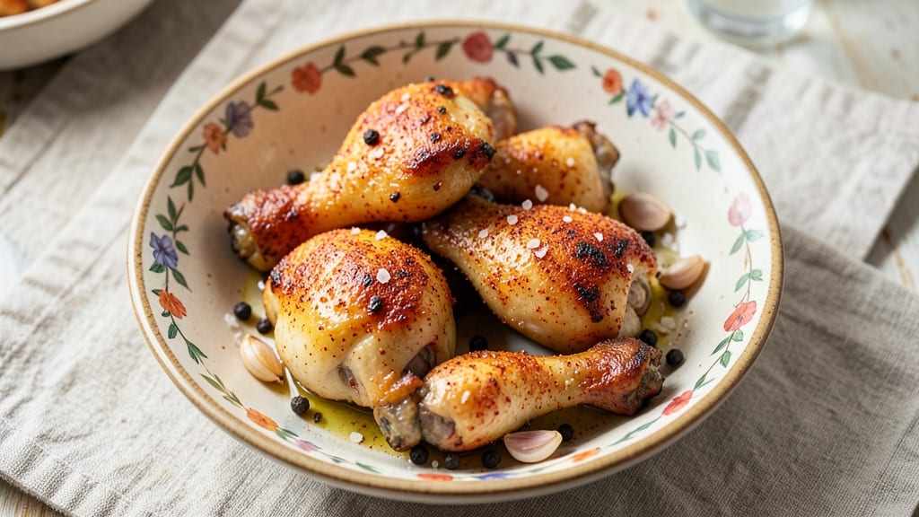Chicken Legs and Wings Recipe: Crispy-Skinned, Juicy Core in One Pan