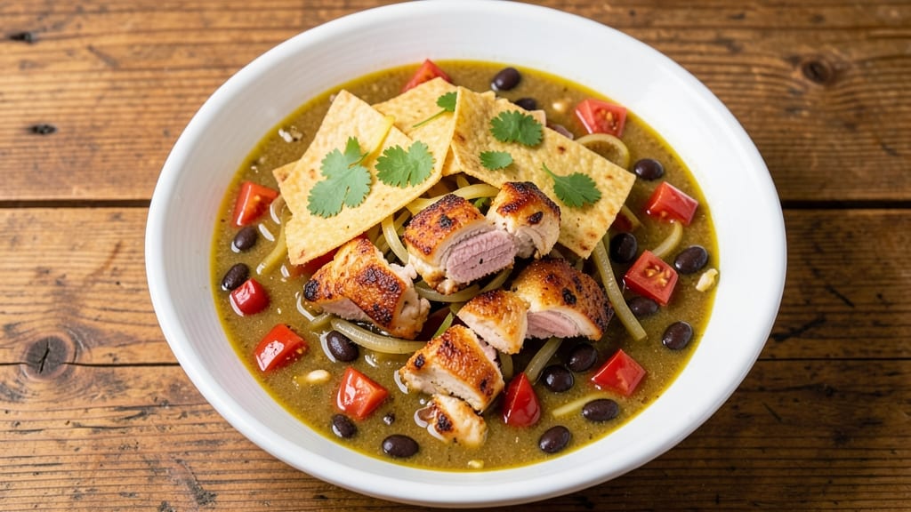 Chili's Chicken Tortilla Soup Copycat Recipe: Creamy, Celery-Topped Comfort in One Pot
