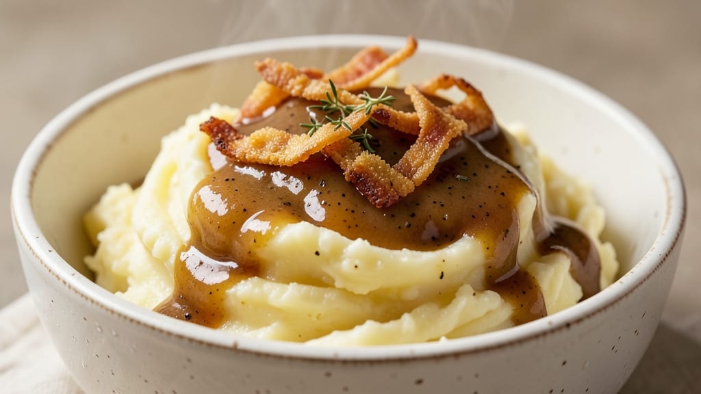 Church's Chicken Mashed Potatoes And Gravy Recipe: Buttery Velvety Gravy That Clings to Every Bite