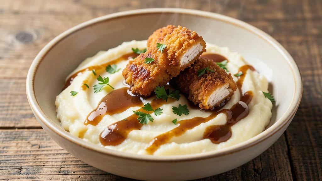 Church's Chicken Mashed Potatoes Recipe: Buttery Velvety Texture With Celery Topping Twist