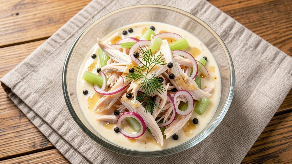 Copycat Chicken Salad Chick Fruity Fran Recipe: Celery-Crusted Cream Cheese Bliss