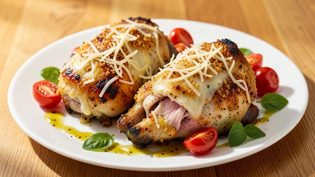 Baked Chicken Thigh Parmesan Recipe: Triple-Crusted Cheese Magic in 35 Minutes