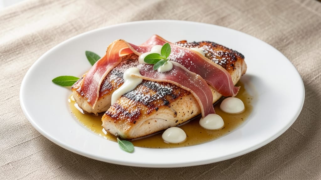 Baked Chicken Saltimbocca Recipe: Proscuitto-Wrapped Herb Magic in 30 Minutes