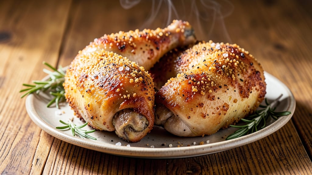 Baked Whole Chicken Legs Recipe: Triple-Crusted Crunch With Juicy, Fall-Apart Meat