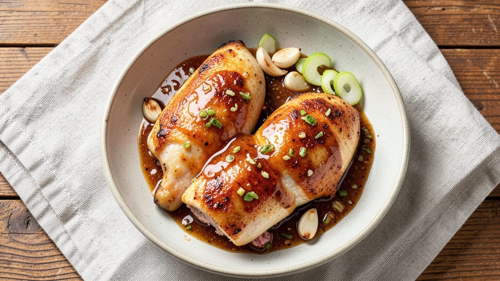 Baked Chicken With Teriyaki Sauce Recipe: Sticky-Sweet Glaze That Caramelizes on High Heat