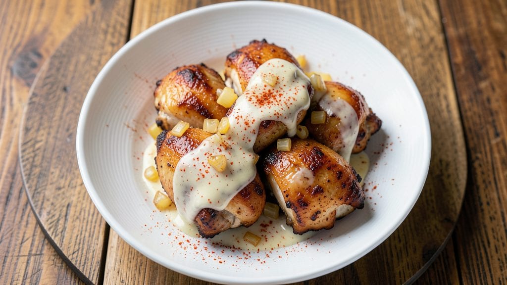 Harold's Chicken Recipe: Crispy Celery-Topped Bites with Creamy Glaze