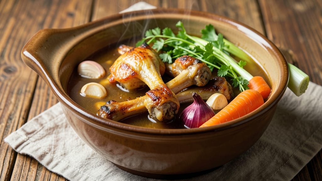 Old Fashioned Chicken Broth Recipe: Rich, Deep Flavor From Homemade Bones