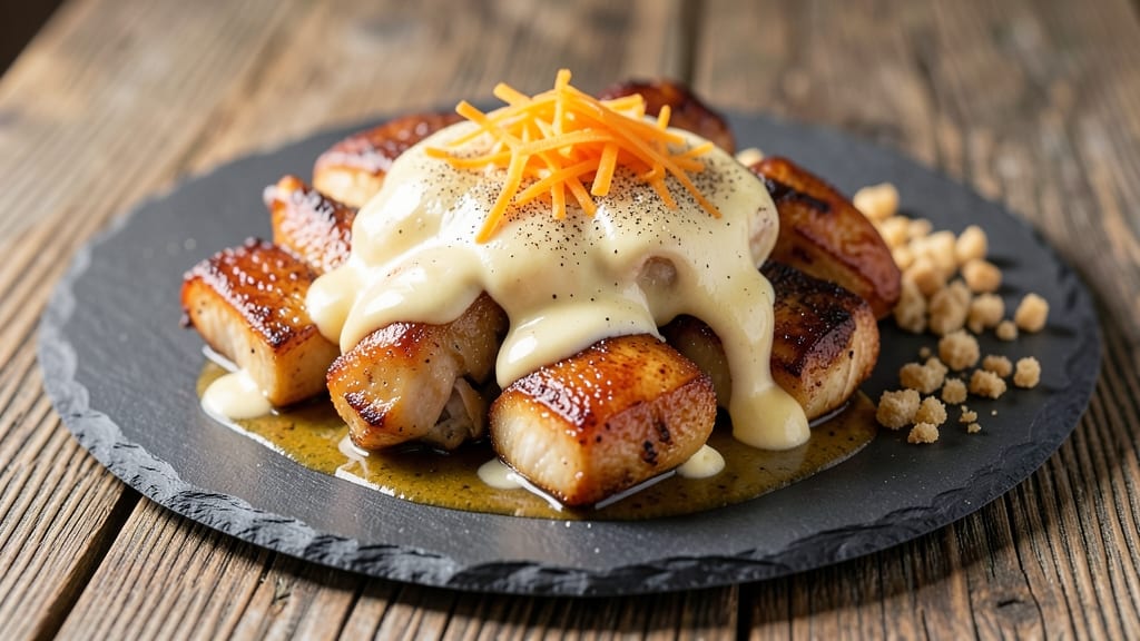 Velveeta Chicken Recipe: Melted Cheese Crust With Juicy Bites